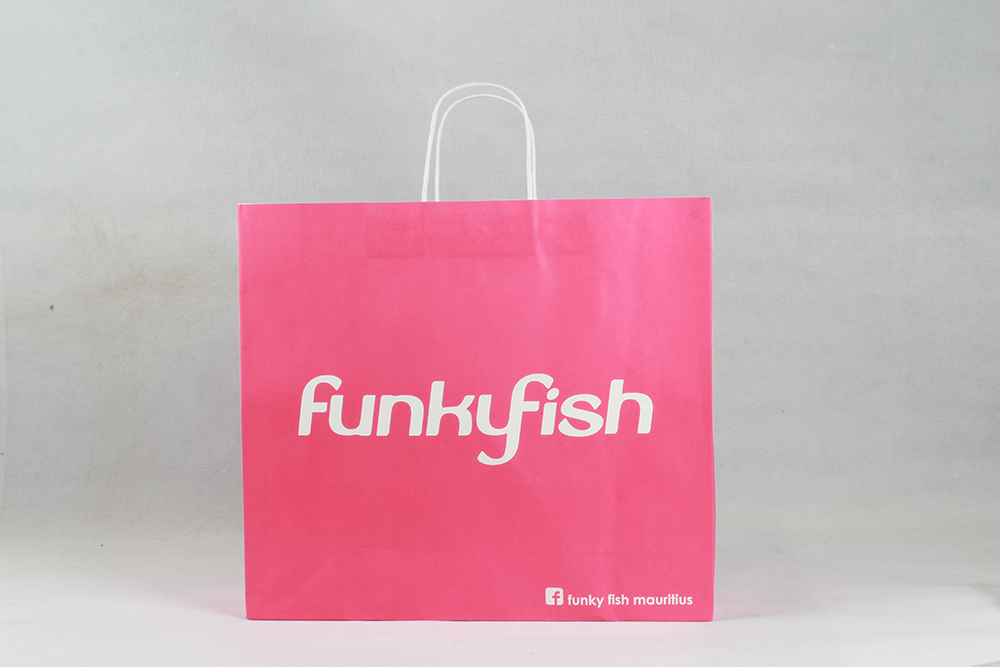 FANRYFISH時(shí)尚服裝牛皮紙袋定制 FANRYFISH時(shí)尚服裝牛皮紙袋定制