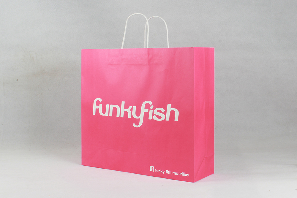FANRYFISH時(shí)尚服裝牛皮紙袋定制 FANRYFISH時(shí)尚服裝牛皮紙袋定制