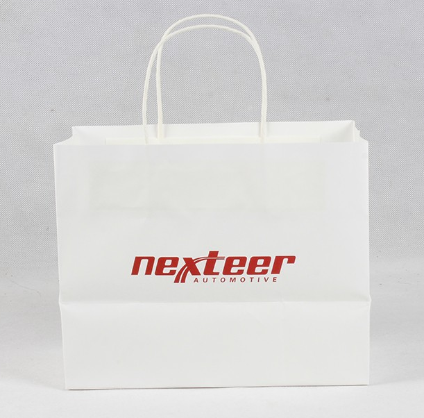 牛皮紙袋的提手該如何固定？